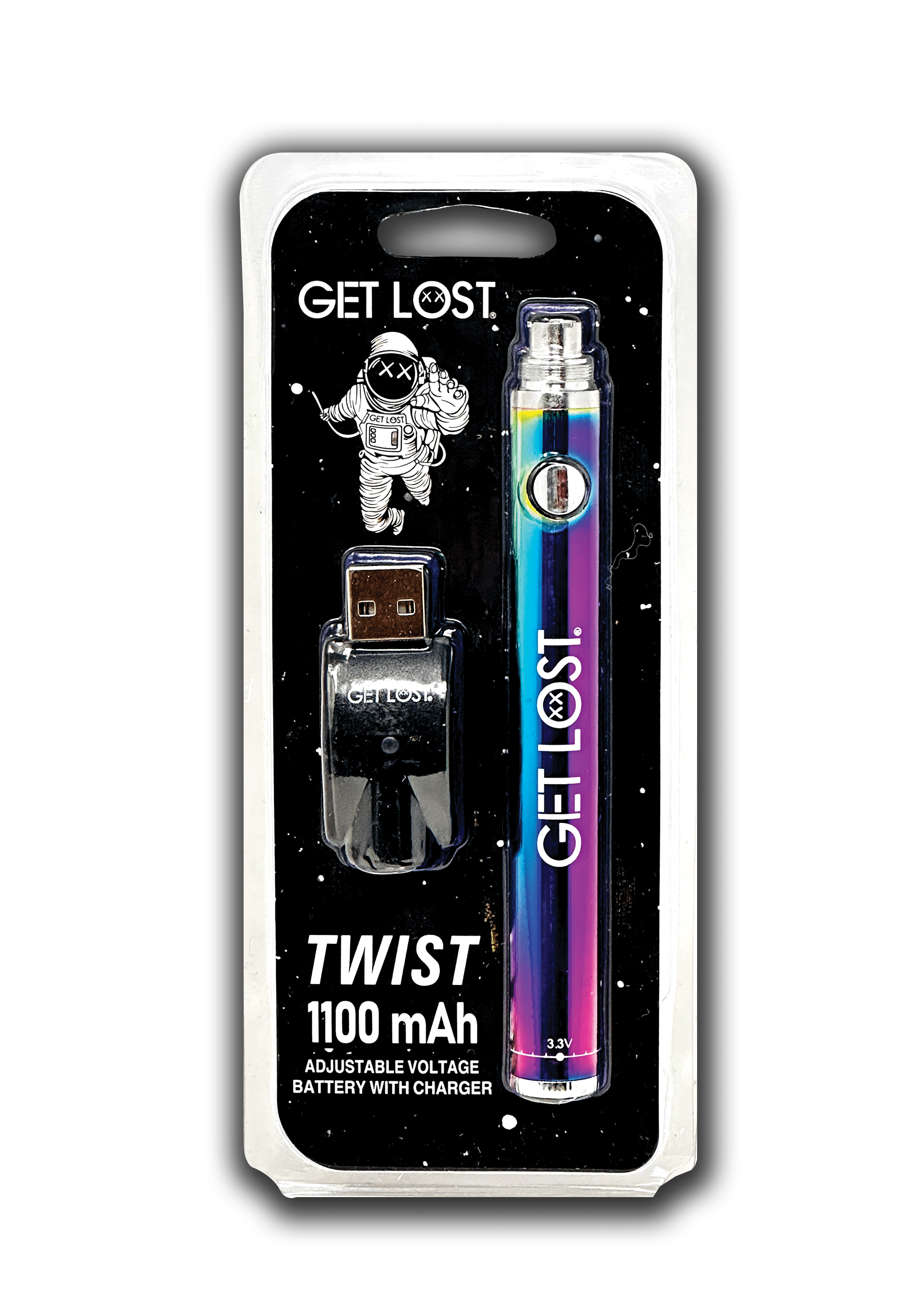 TB-RB-001 Twist 1100 mAh - Battery (Rainbow)