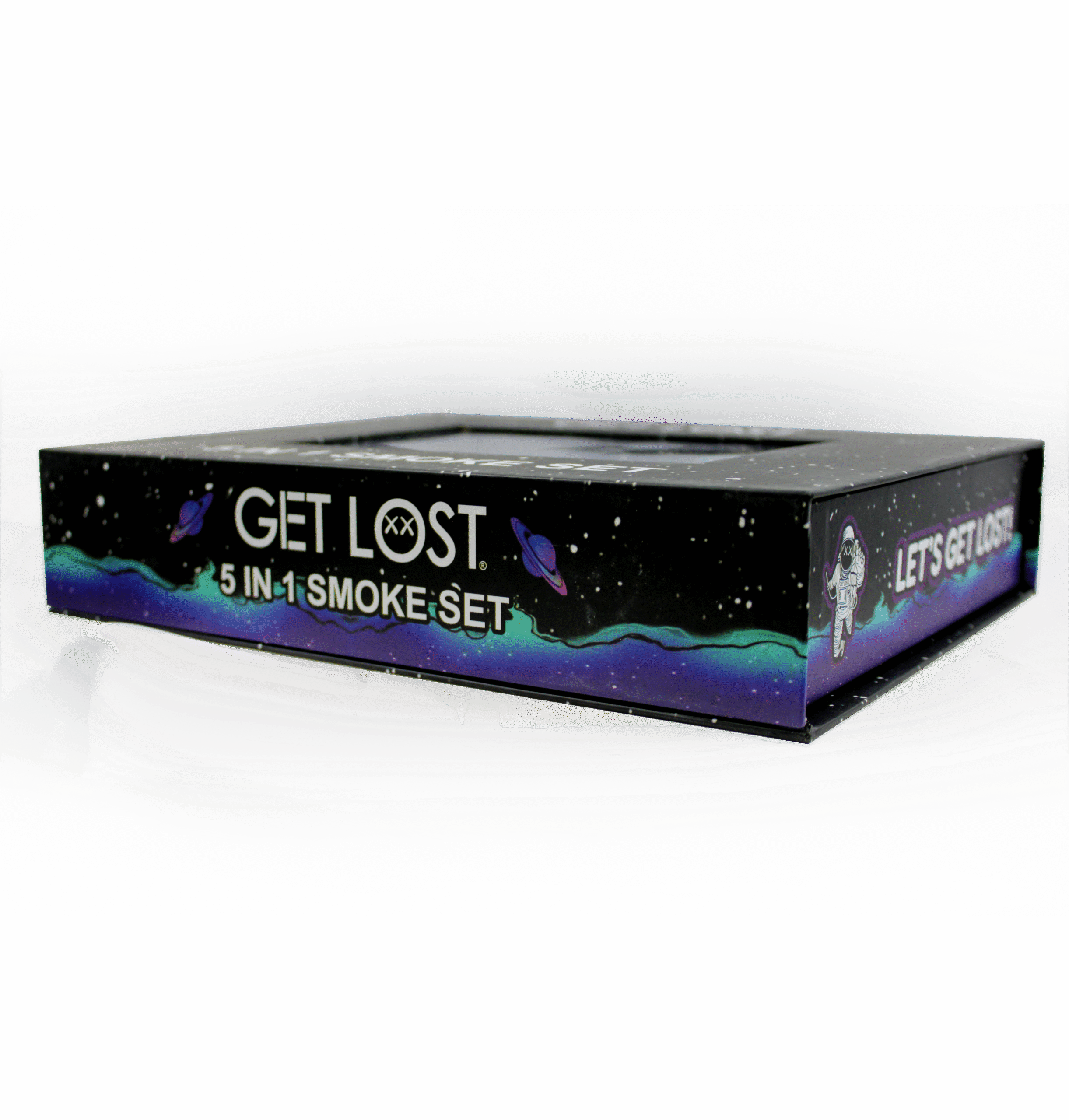 HP-GS-004 Get Lost Hand Pipe Gift Set – 5 in 1 (Green Girl Middle Finger) - Image 2