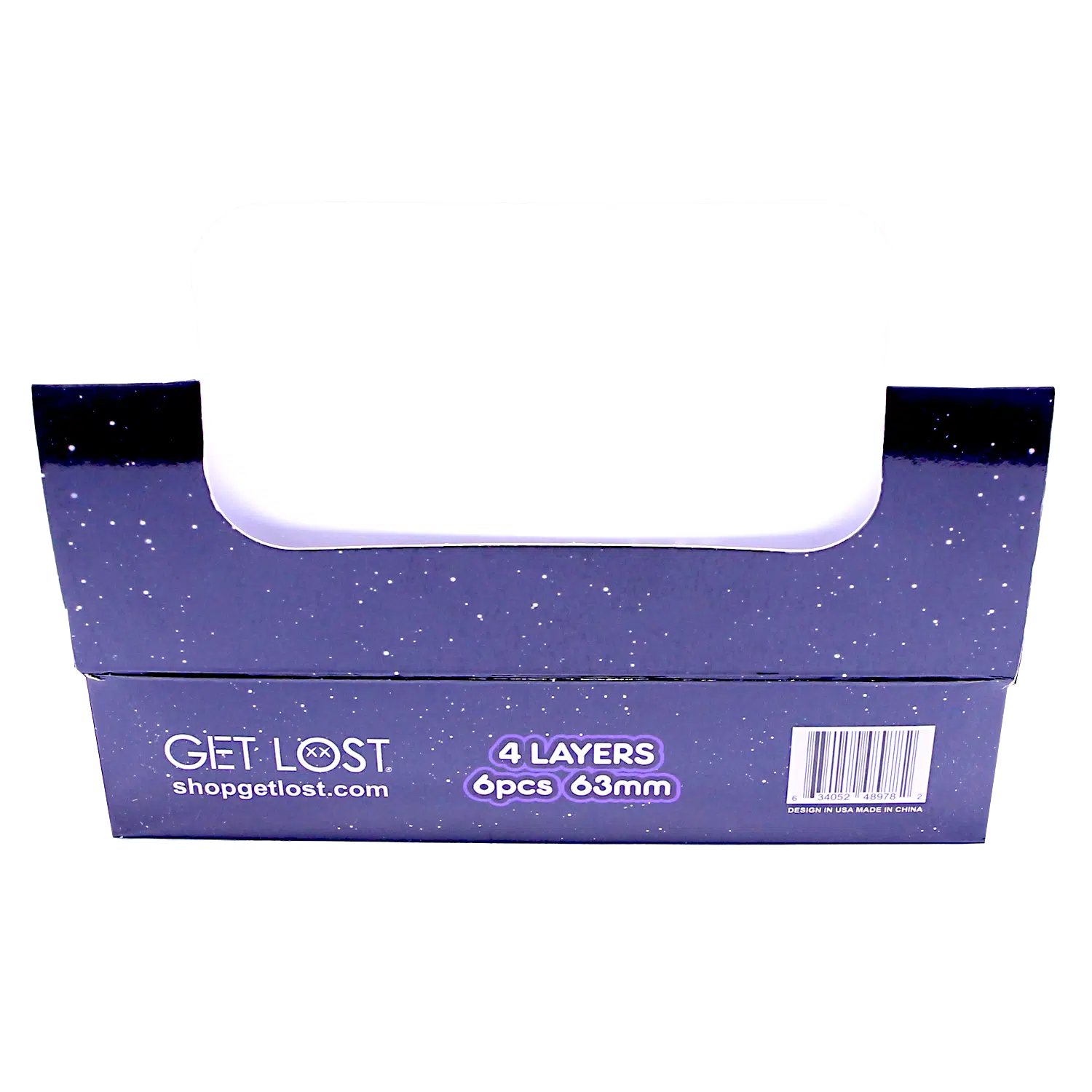 G3DG-6PK-001 - Get Lost Galaxy 3D Herb Grinders – 63mm (6 Count) Set 01 - Image 4