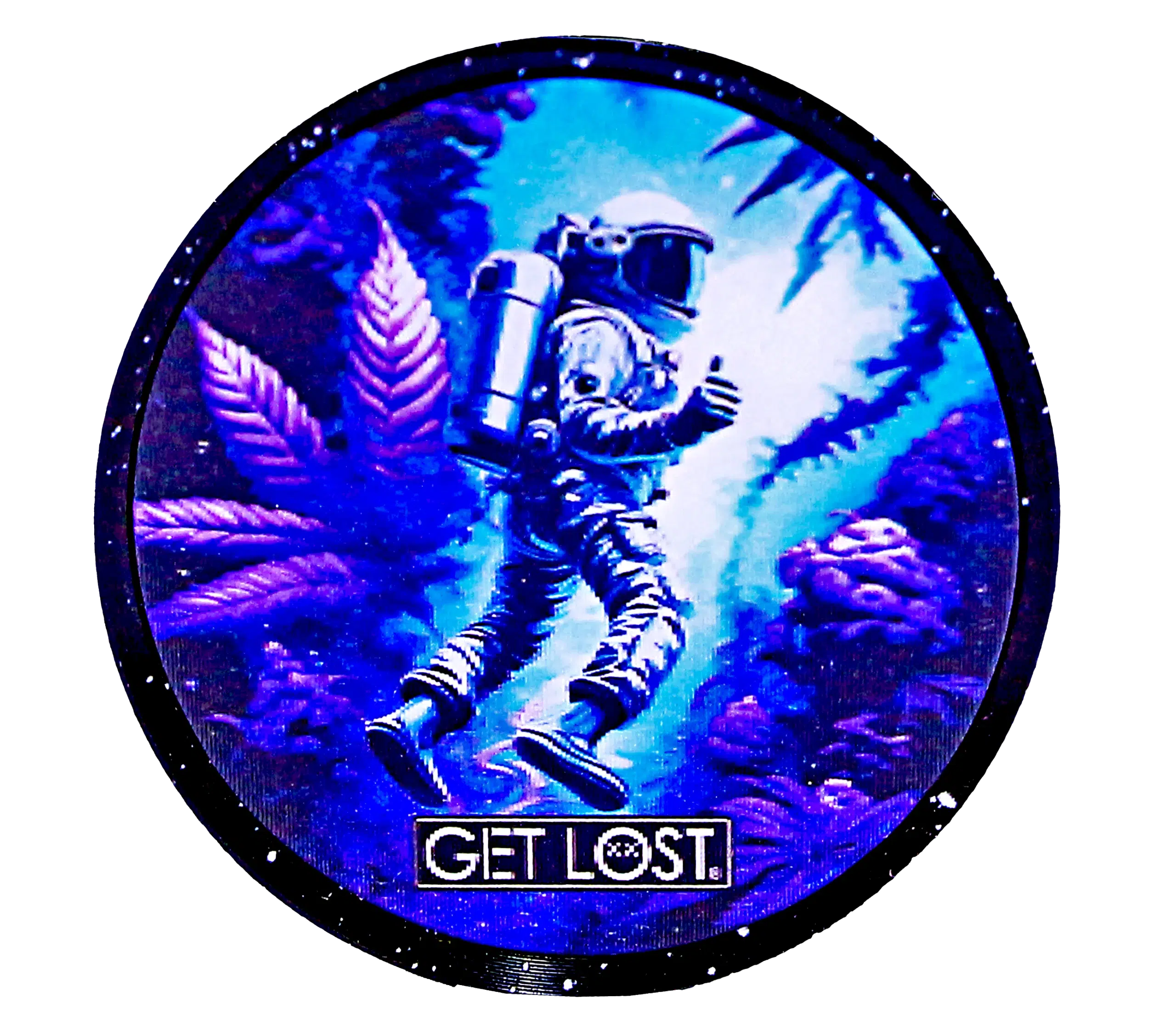G3DG-6PK-001 - Get Lost Galaxy 3D Herb Grinders – 63mm (6 Count) Set 01 - Image 5