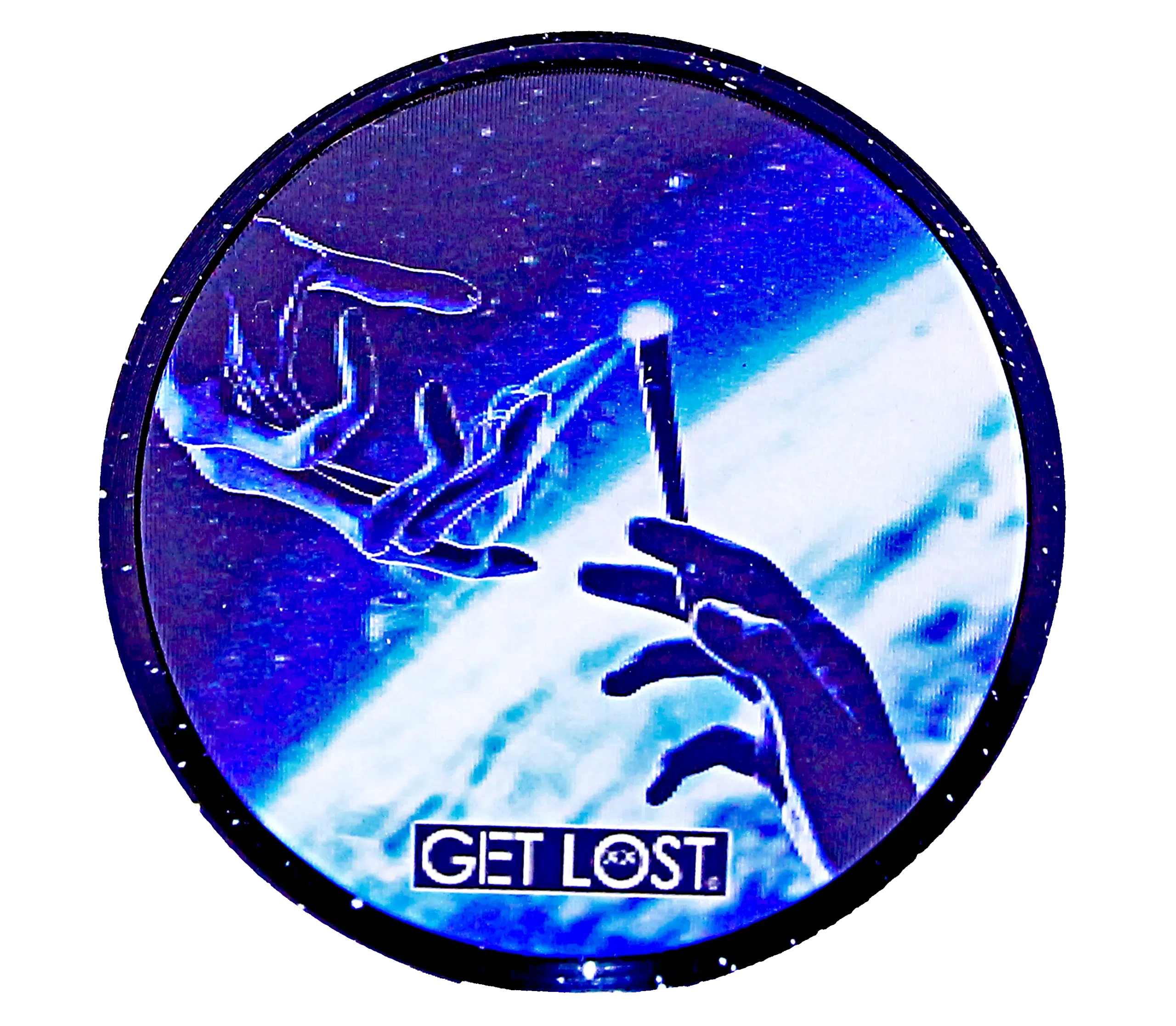 G3DG-6PK-001 - Get Lost Galaxy 3D Herb Grinders – 63mm (6 Count) Set 01 - Image 8