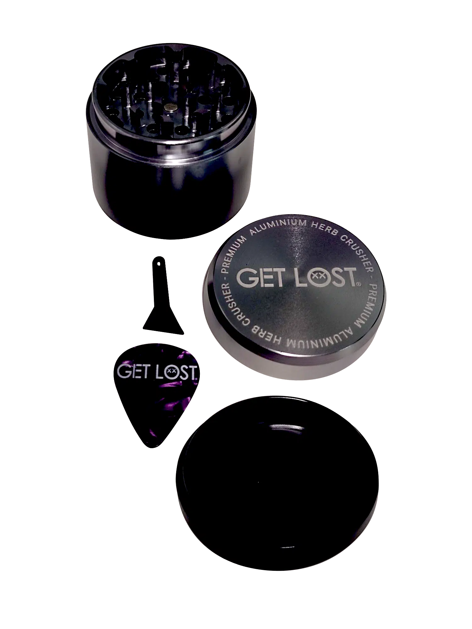 MC-GPG-BP-002 - Get Lost Meteorite Crusher Premium Grinder (Blue) - Image 2