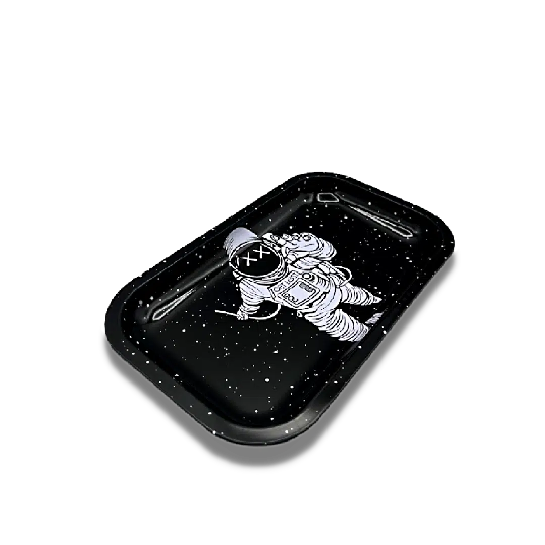 RT-3D-001 - Get Lost Rolling Tray with 3D Magnetic Lid - (Astronaut Floating)