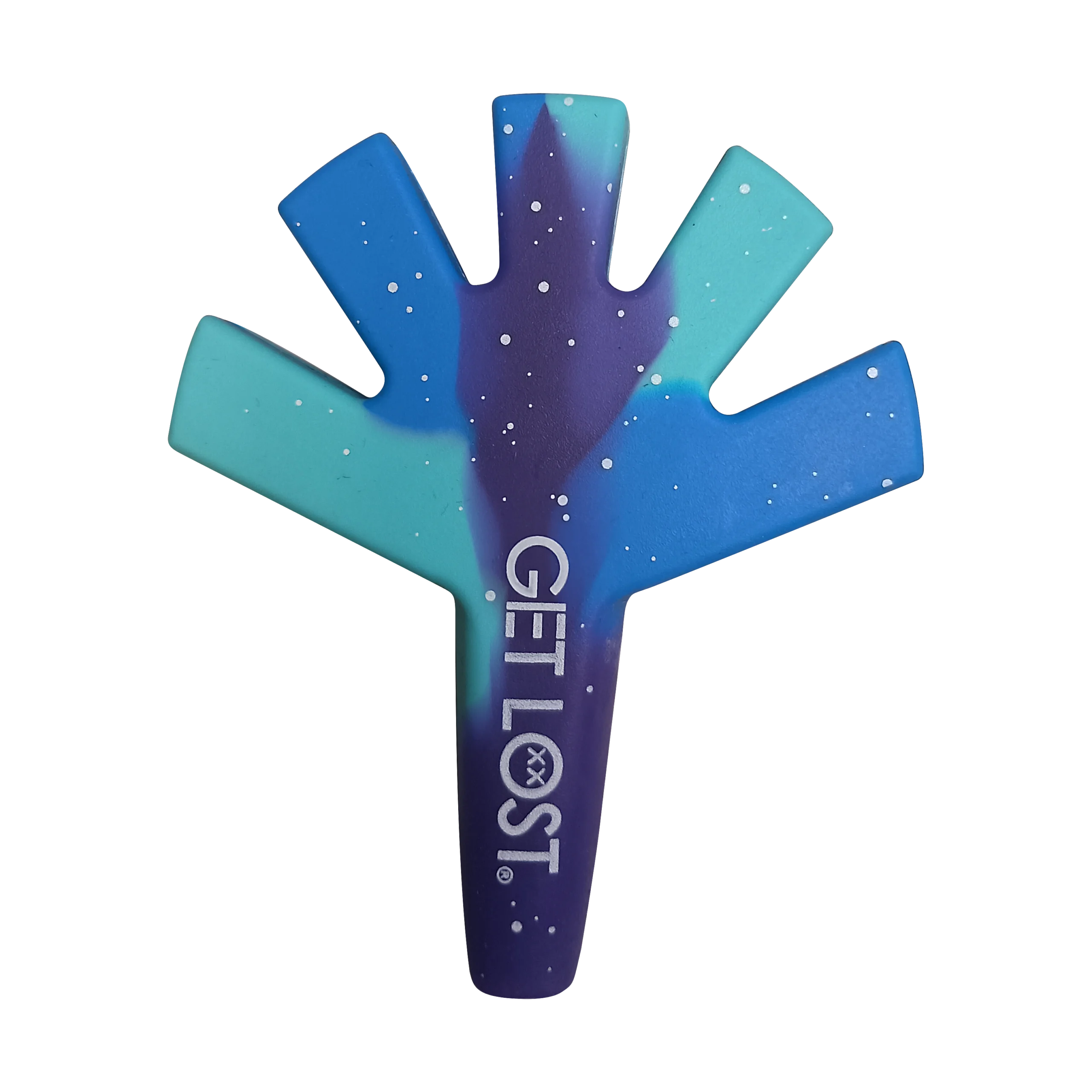 5JH-CLR-002 - Get Lost Silicone Joint Holder – Dual-Use 5-Joint Adapter (Colorful)