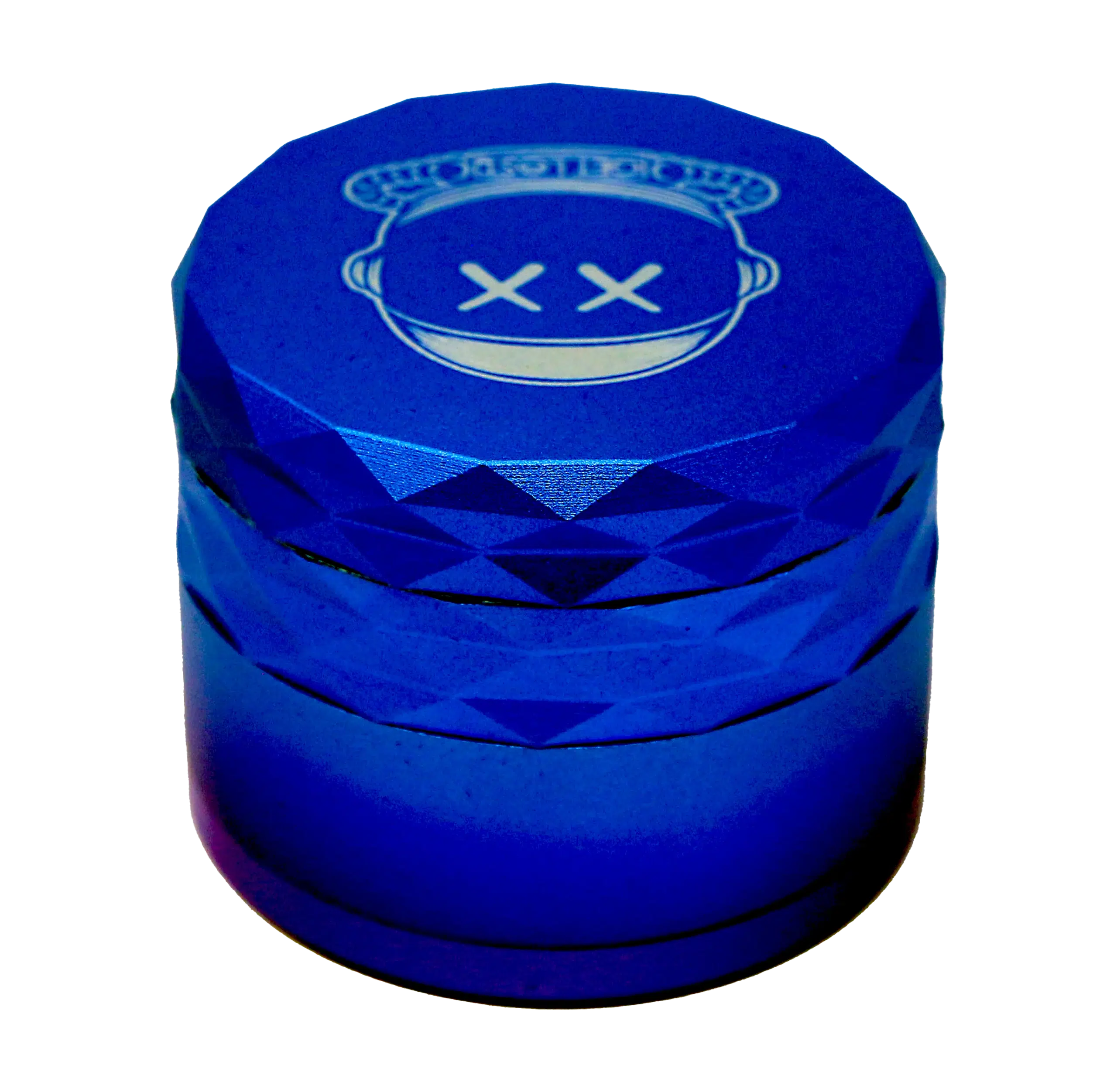 DC-PB-001 Get Lost Premium Aluminum Grinder Diamond Crusher (Blue) - Image 2