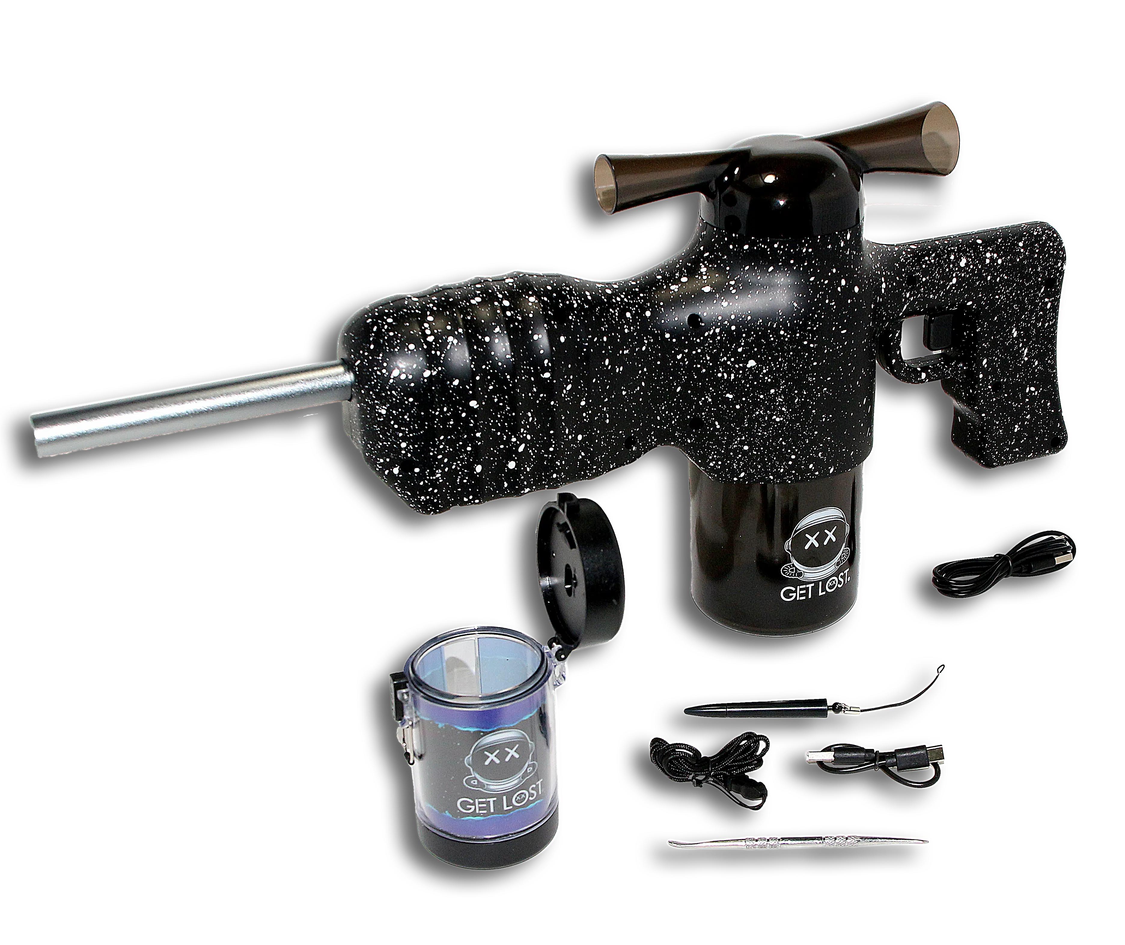 PSG-BLK-001 - Get Lost Premium Smoke Gun (Black) - Image 6