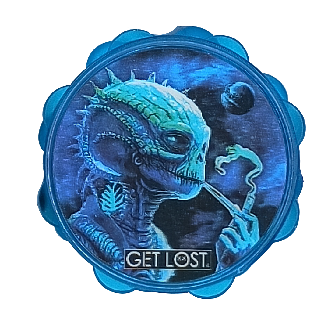 PG3DG-6PK-001 Plastic 3D Galaxy Grinder (67mm) (12 Count) Set1 - Image 4