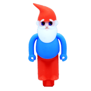 SHP-002 Silicone Hand Pipe - Santa Claus