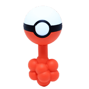 SHP-009 Silicone Hand Pipe - Poke Ball