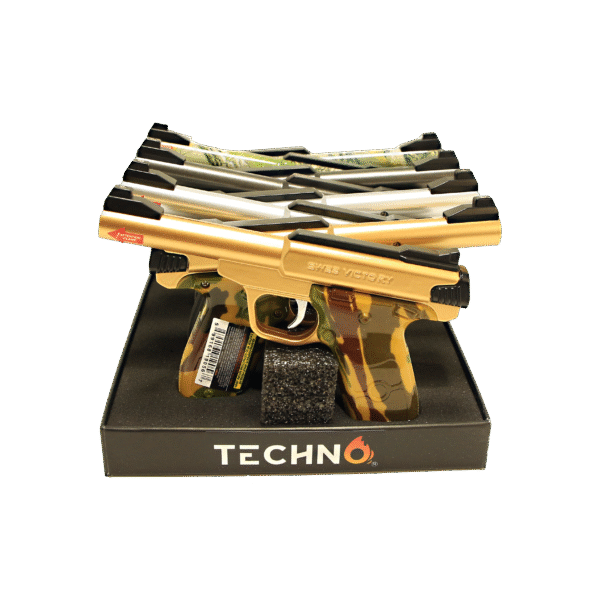 19056 S22 Victory Gun Torch Lighter - (8 Count)