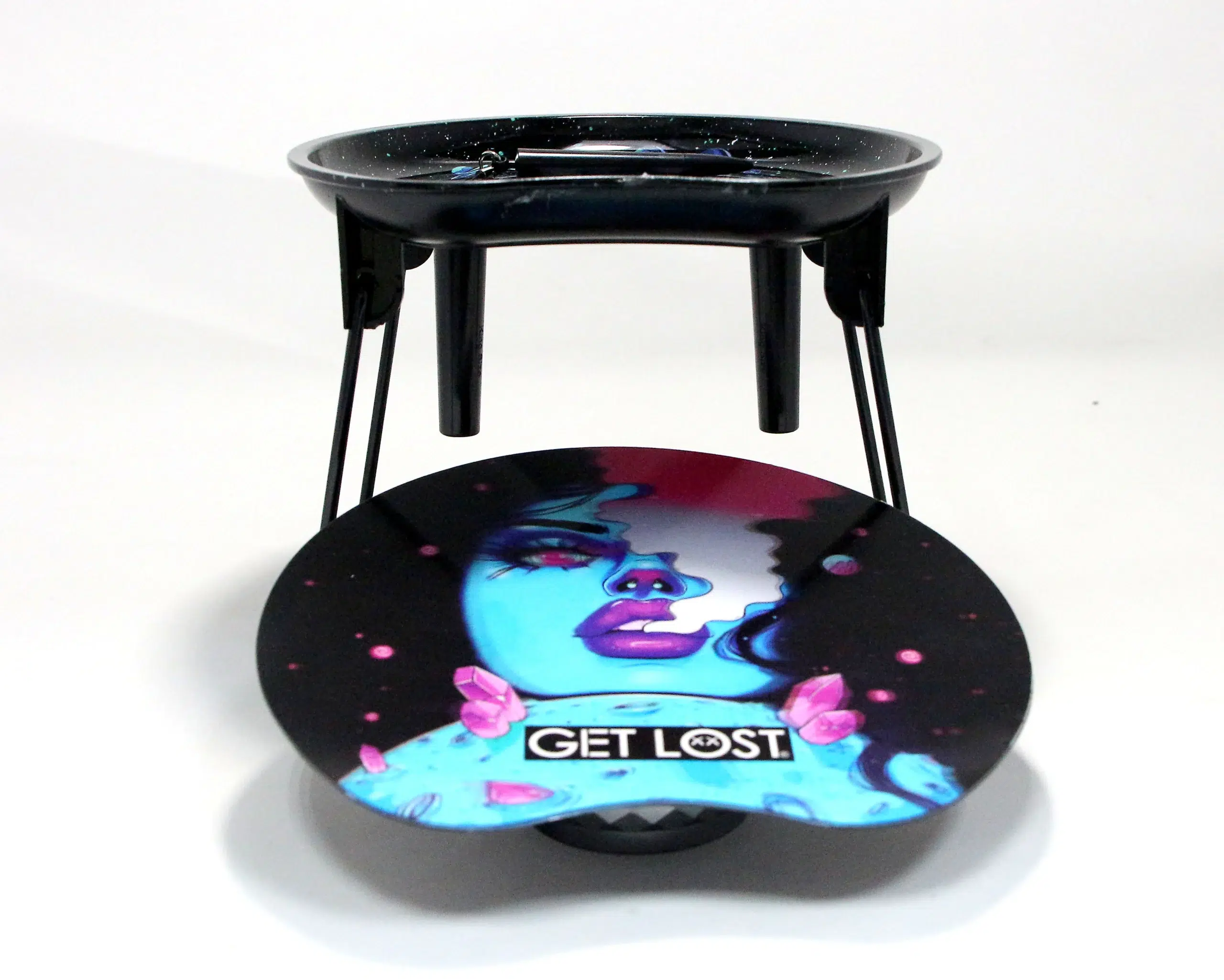 3DRTS-001 - 3D Rolling Tray Station 001 - Blue Get Lost Girl - Image 4
