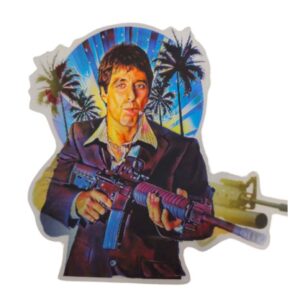 3D3DK002 Scarface Al Pacino Sticker