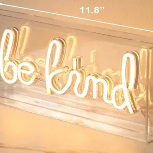 NLB-001 - Neon Light Box - Be Kind