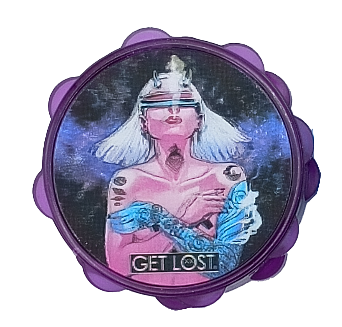 PG3DG-6PK-003 Plastic 3D Galaxy Grinder (67mm) (12 Count) Set3 - Image 6