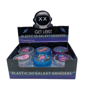 PG3DG-6PK-006 Plastic 3D Galaxy Grinder (67mm) (12 Count) Set6