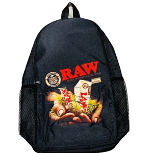 APB-041 - DBD Backpack - Raw - Black Purest Hemp