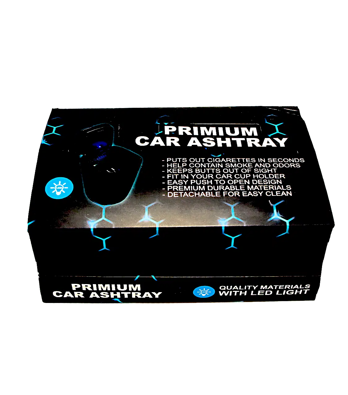 CBA-001 - Get Lost Car Brand Ashtray (6 Count) - Image 42