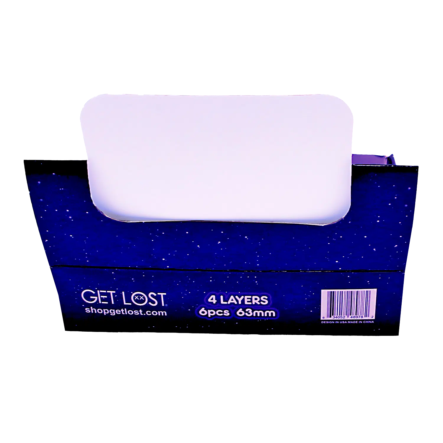 G3DG-6PK-005 - Get Lost Galaxy 3D Herb Grinders – 63mm (6 Count) Set 05 - Image 4