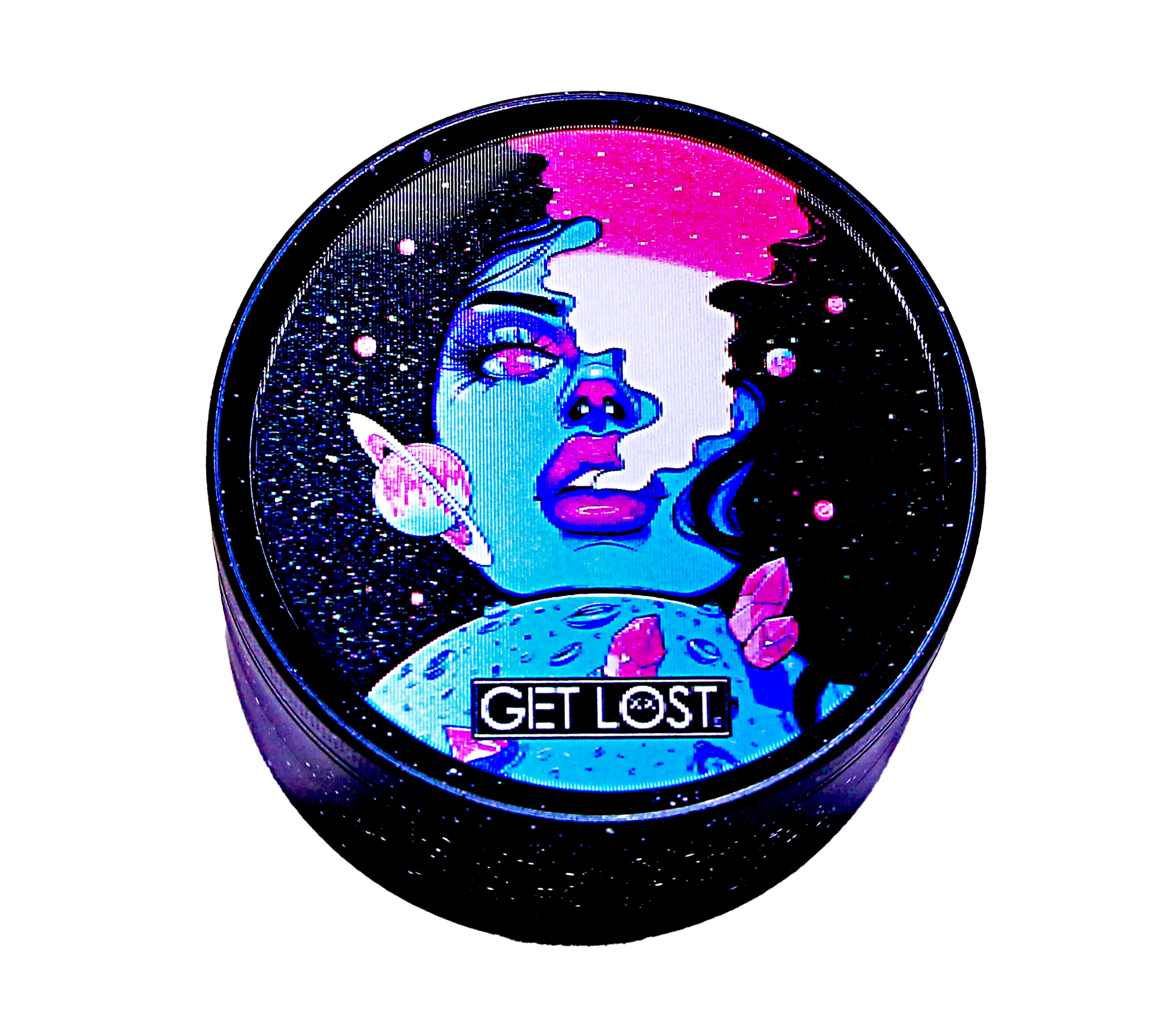 G3DG-6PK-005 - Get Lost Galaxy 3D Herb Grinders – 63mm (6 Count) Set 05 - Image 17