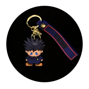 KSB-020 Anime - Jujutsu Kaisen - Megumi Fushiguro - Keychain With Silicone Band