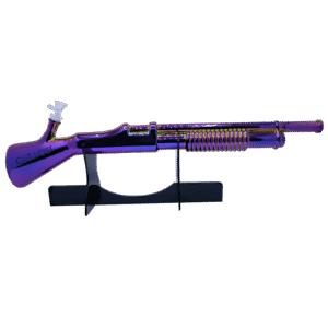 SG-RBW-002 Get Lost - Shotgun Glass Water Pipe (Rainbow)