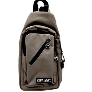 SPCB-GRY-003 Get Lost Smell-Proof Premium Convertible Shoulder Bag/Backpack (Gray)