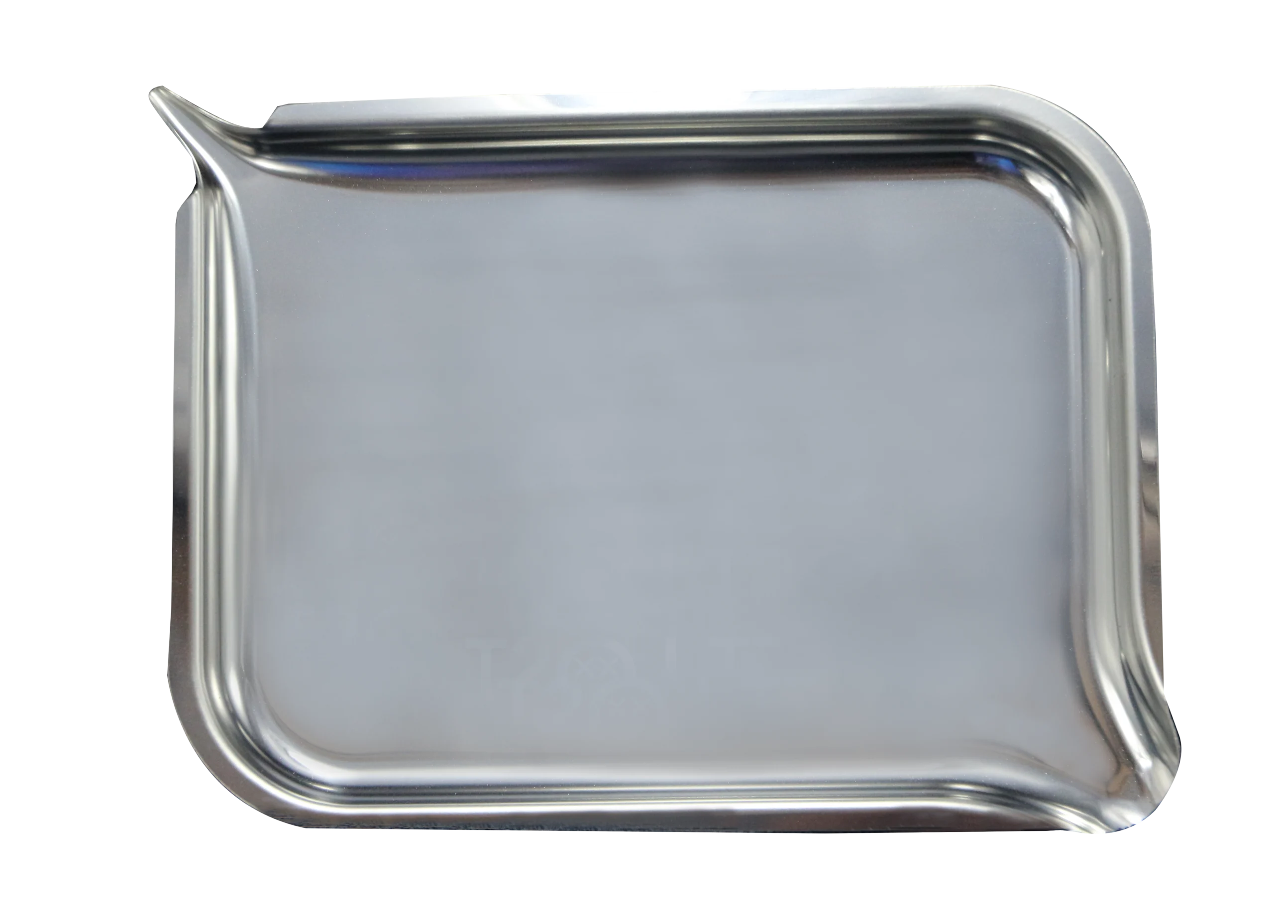 PSST-003 Get Lost Premium Stainless Steel Rolling Tray with Funnel (Silver) - Image 8