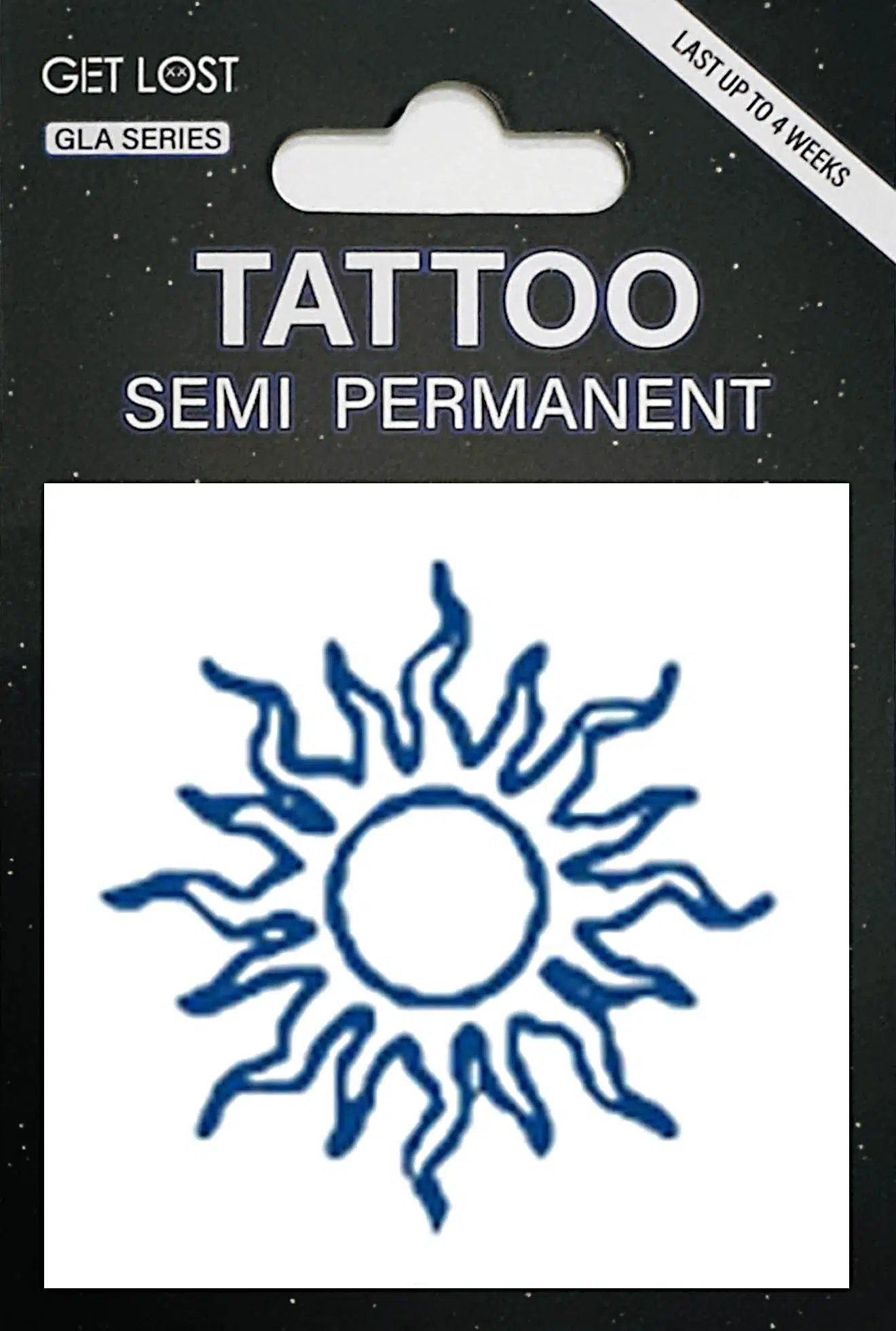 GLA-007 Semi Permanent Tattoo 2"x2"