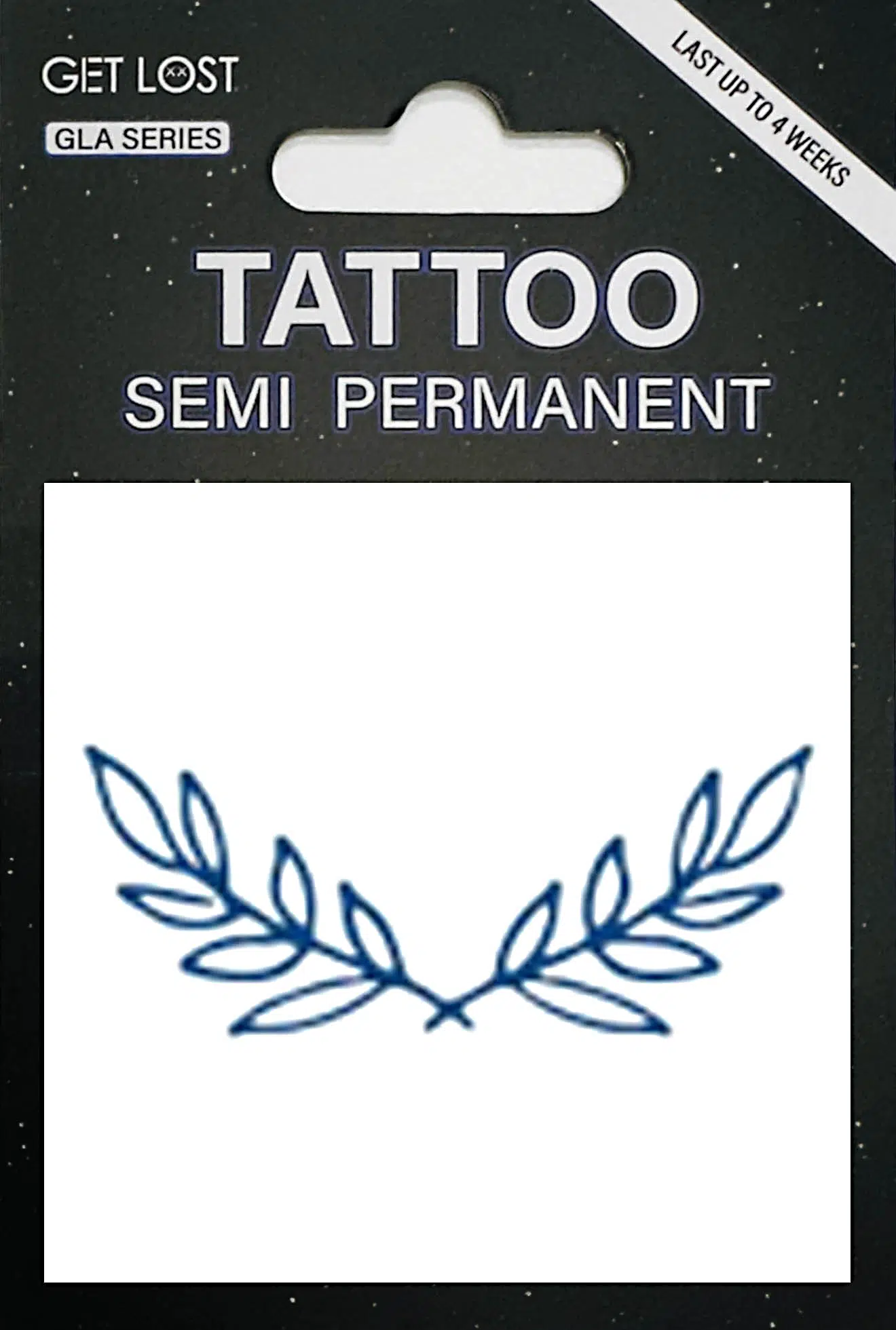 GLA-016 Semi Permanent Tattoo 2"x2"