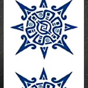 GLB-032 Semi Permanent Tattoo 2.75"x4.75"