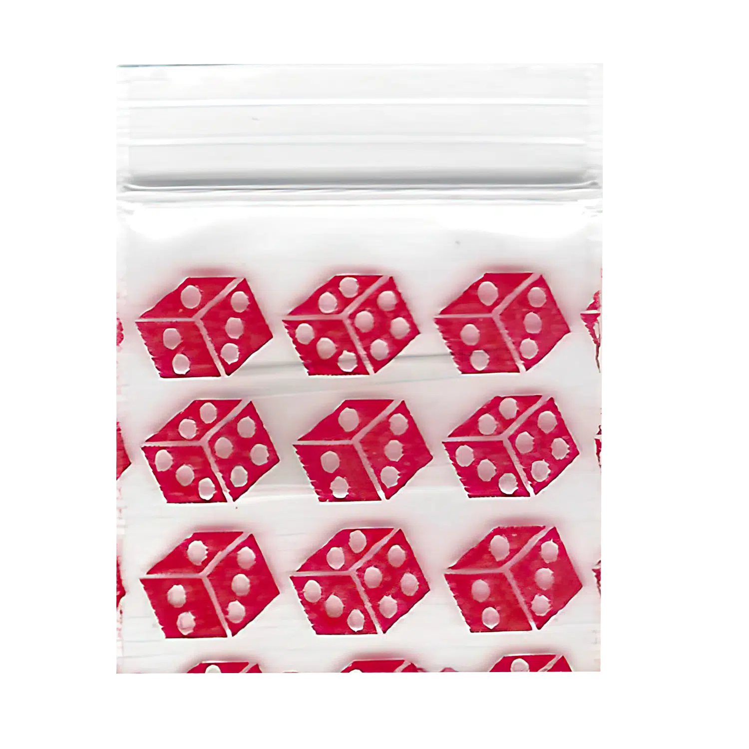 SAB-001 Apple Bag 10x10 (1000 Count) Red Dice