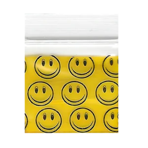 SAB-005 Apple Bag 10x10 (1000 Count) Smiley Face