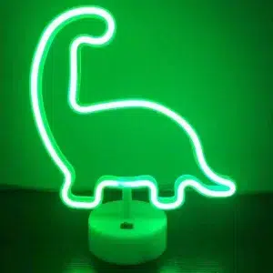 TNL-034 - Table Neon Light - Green Dinosaur