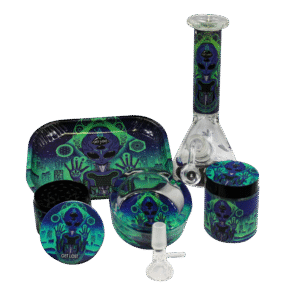 WP-GS-002 - Water Pipe Gift Set (8 in 1) (Purple Alien)