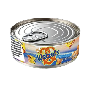 3.5g Tin Can Container - (12 Count) Wetzel's TC-35-002