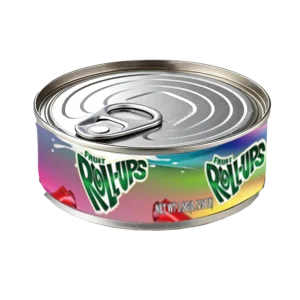 3.5g Tin Can Container - (12 Count) Fruit Roll-Ups TC-35-003