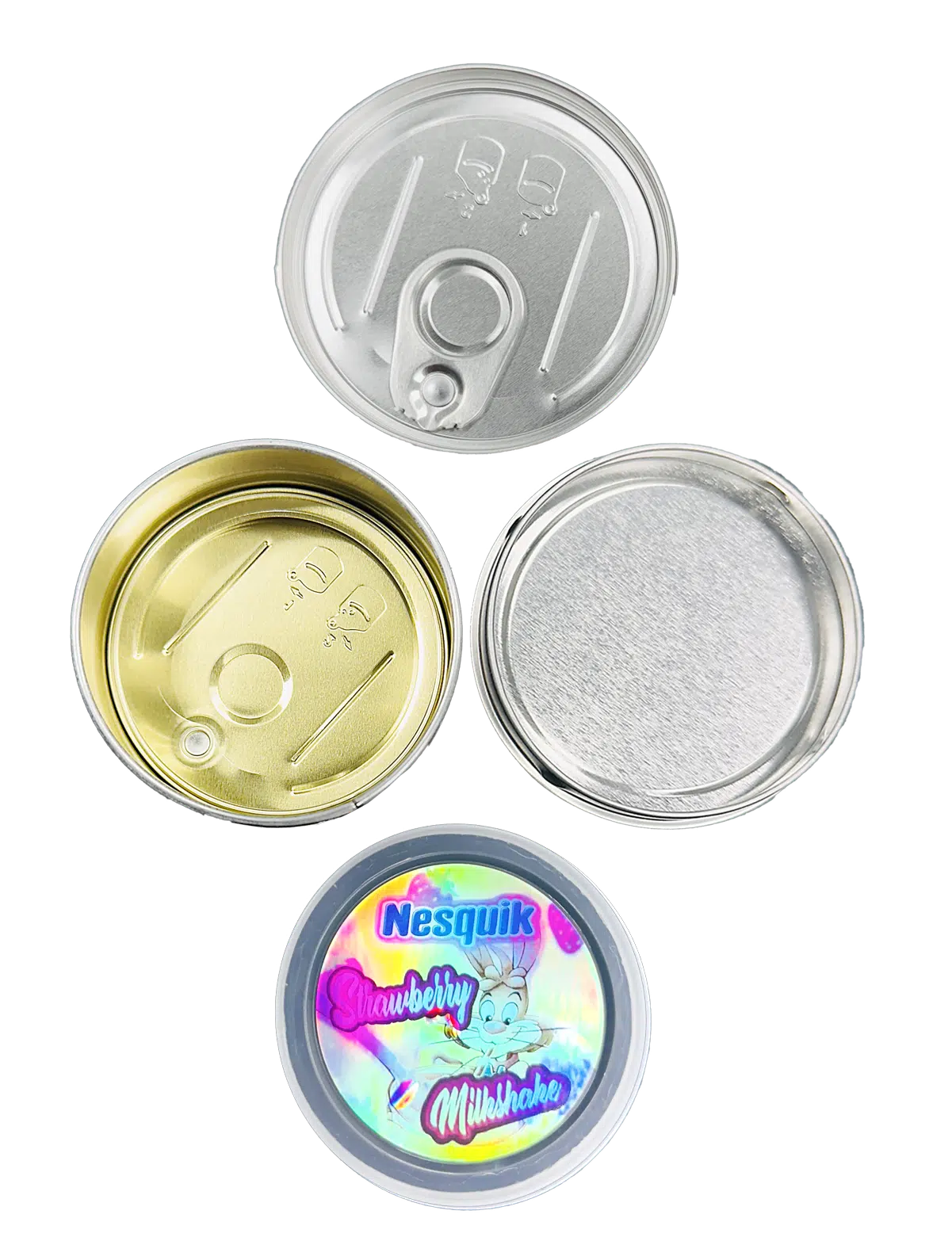3.5g Tin Can Container - (12 Count) Nesquik Strawberry Milkshake TC-35-007 - Image 9