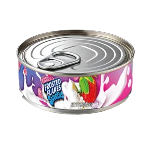 3.5g Tin Can Container - (12 Count) Frosted Flakes Sweeties TC-35-009