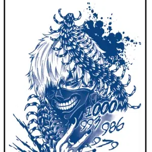C-078 Semi Permanent Tattoo 4.25"x7"