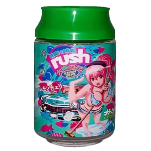 3.5g Plastic Soda Can Jar - (12 Count)  Pink Coral Rush CJ-35-006