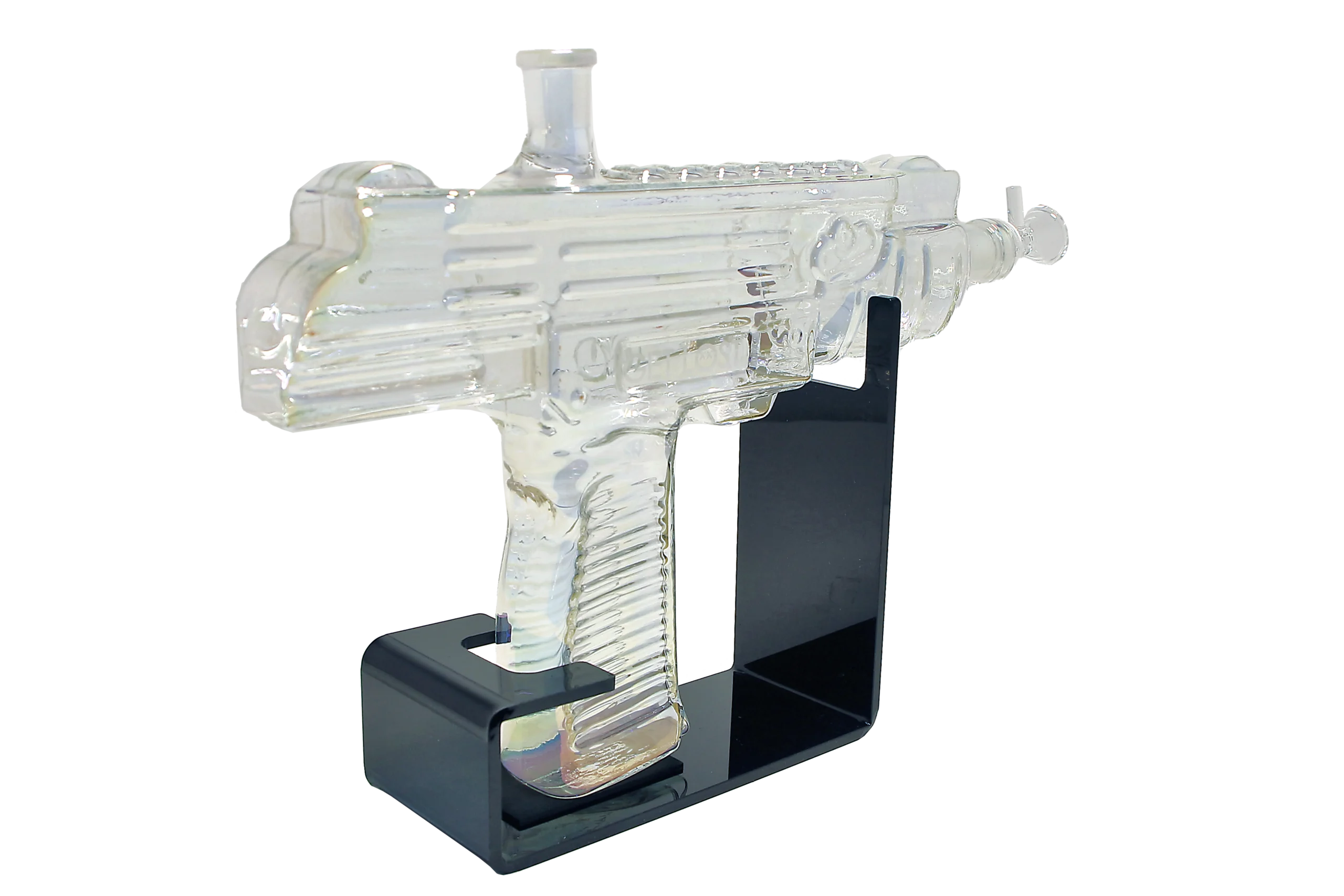 UZI-CLRW-003 UZI Water Pipe (Clear Rainbow) - Image 5
