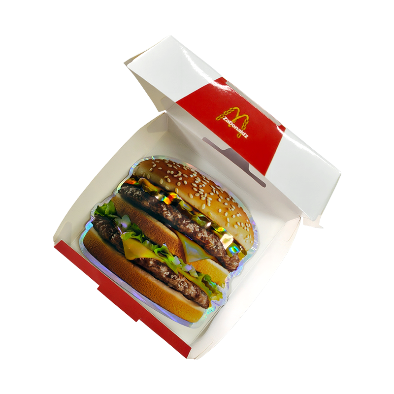 (12 Count) Hamburger-Themed Gift Box Set - ZaDonald'z Burger HNB-SHAPED-002 - Image 3