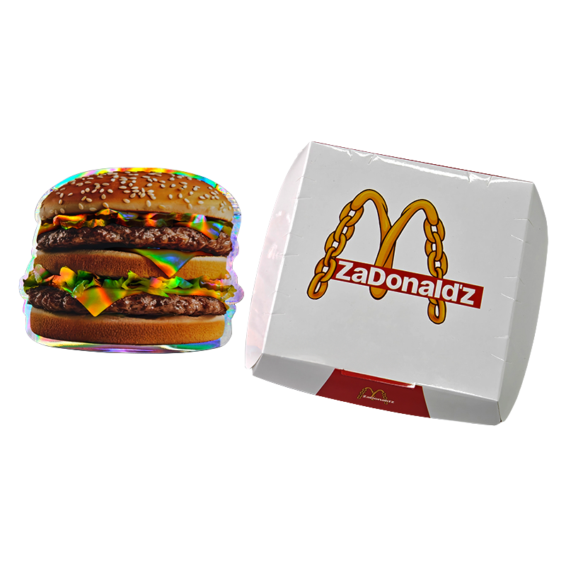 (12 Count) Hamburger-Themed Gift Box Set - ZaDonald'z Burger HNB-SHAPED-002 - Image 2
