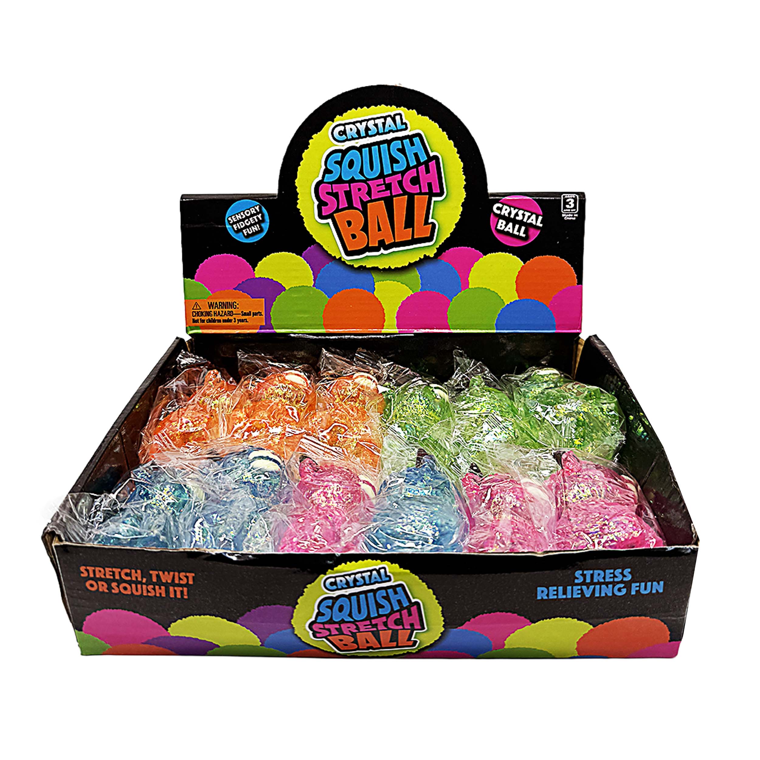 WFNOD85 - 12 Pack - Glitter Cow Squishy Sensory Stress Toy – Assorted Colors - Image 7