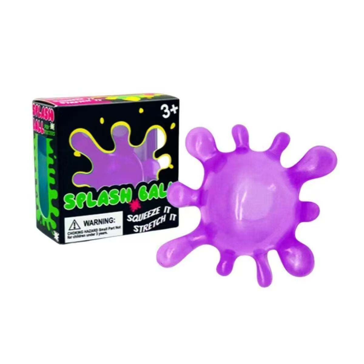 WNOD07 - 12 Pack - NeeDoh Splash Ball Sensory Stress Toy – Assorted Colors - Image 4