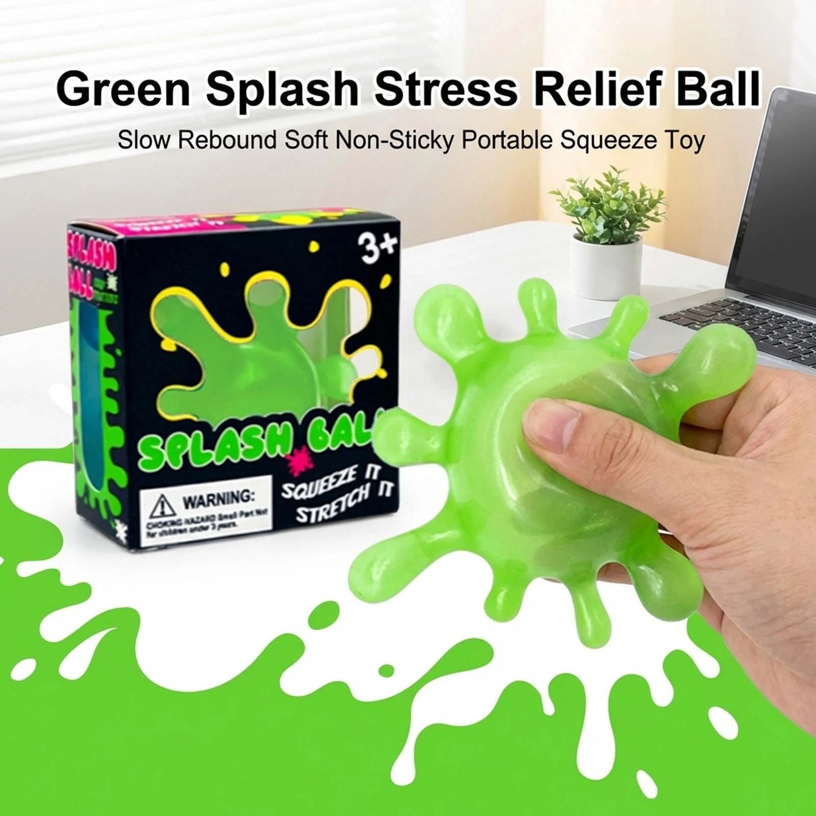 WNOD07 - 12 Pack - NeeDoh Splash Ball Sensory Stress Toy – Assorted Colors - Image 6