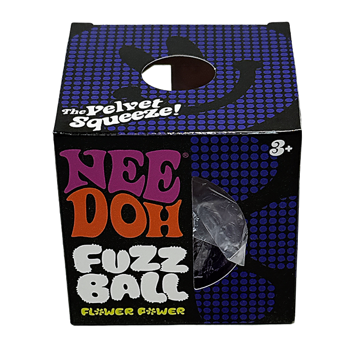 WNOD08 - 20 Pack - NeeDoh Fuzz Ball Flower Power Sensory Squishy Stress Ball – Assorted Colors – Super Soft Fidget Toy - Image 10
