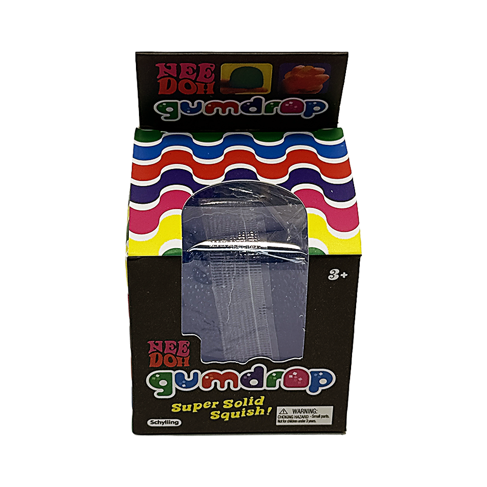 WNOD20-1 - 12 Pack - NeeDoh Gumdrop Super Solid Squish Sensory Stress Toy – Assorted Colors - Image 8